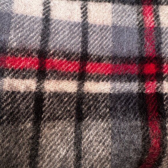 Shepherds Land Lambswool Tartan Scarf Fringe Scottish Plaid Accessories - Picture 9 of 11